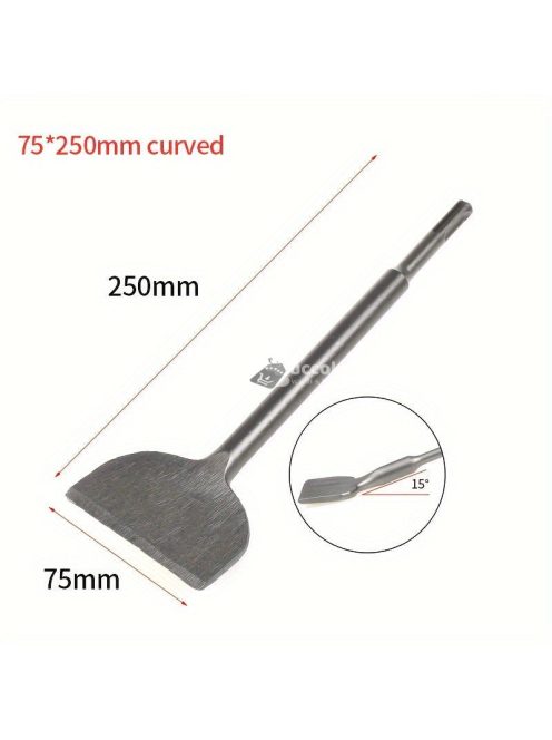 Széles Ívelt Csempeeltávolító Véső