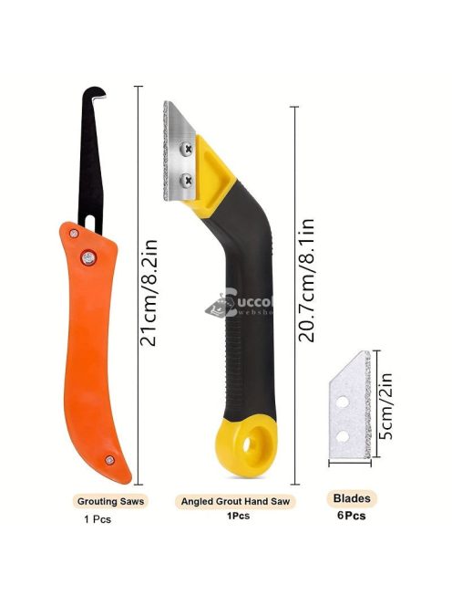 8 db-os fugatisztító szerszámkészlet