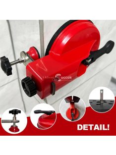 Könnyen felszerelhető szívókorongos csempe szintező