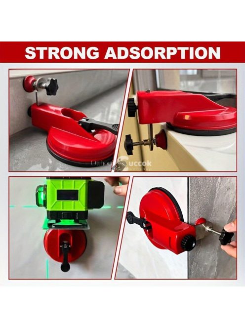 Könnyen felszerelhető szívókorongos csempe szintező