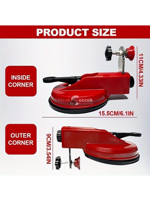 Könnyen felszerelhető szívókorongos csempe szintező