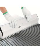 59.94 cm-es rozsdamentes acél vakolókanál