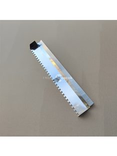 59.94 cm-es rozsdamentes acél vakolókanál