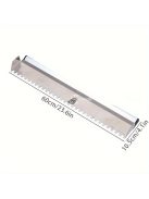 59.94 cm-es rozsdamentes acél vakolókanál