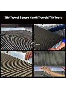 59.94 cm-es rozsdamentes acél vakolókanál