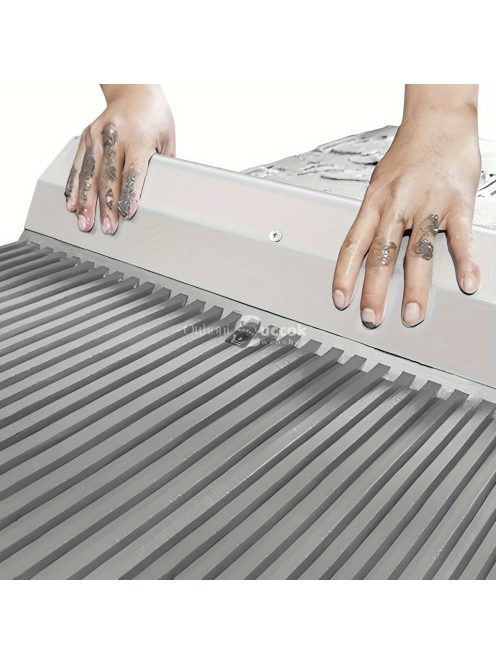 59.94 cm-es rozsdamentes acél vakolókanál