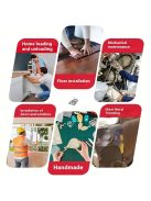 Nagy teherbírású gumikalapácsok csempefektetéshez