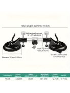 Professzionális csempe szintező rendszer állítható tapadókoronggal