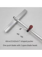 59.99cm Hordozható T-alakú Üveg- és Kerámia Csempevágó