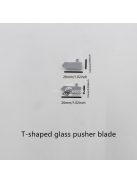 59.99cm Hordozható T-alakú Üveg- és Kerámia Csempevágó