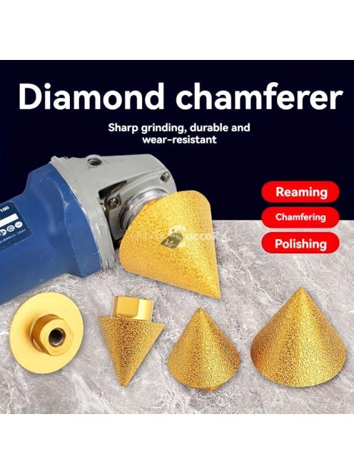 1db gyémántos élletörő fúrófej