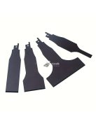 4db-os dugattyús fűrészlapát készlet