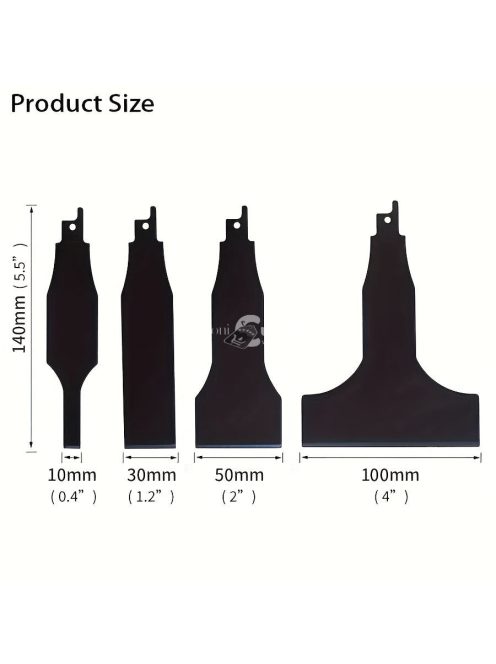 4db-os dugattyús fűrészlapát készlet