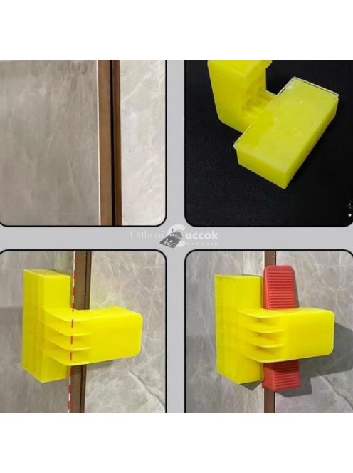 Kerámia csempe külső sarok szintező eszköz