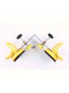 Szögbeállító a csempe szögének beállításához, acél szögkiegyenlítő tapadókorongokkal