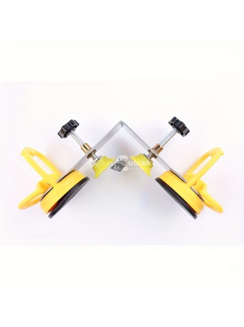 Szögbeállító a csempe szögének beállításához, acél szögkiegyenlítő tapadókorongokkal