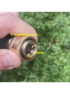 1/4 Gyorscsatlakozó Nyomásos Mosó Adapter - Kompatibilis Karcherrel, Lavorral, Bosch-szal