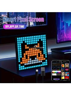   LED Pixel kijelző, programozható LED képernyős éjszakai fény