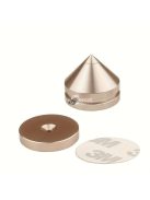 4 db nagy fémtüskéből álló készlet, réz és alumínium hangfalak számára