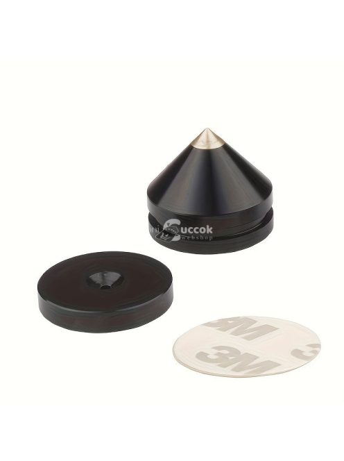 4 db nagy fémtüskéből álló készlet, réz és alumínium hangfalak számára