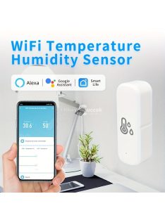   Wifi-s Mini Beltéri Hőmérséklet- És Páratartalom-mérő