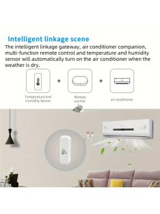   Wifi-s Mini Beltéri Hőmérséklet- És Páratartalom-mérő