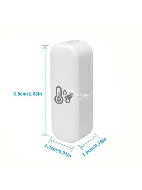 Wifi-s Mini Beltéri Hőmérséklet- És Páratartalom-mérő