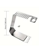 Rozsdamentes Acél Apple Watch Töltőállvány Szíjrendezővel