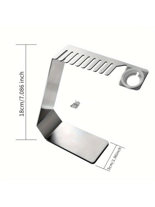 Rozsdamentes Acél Apple Watch Töltőállvány Szíjrendezővel