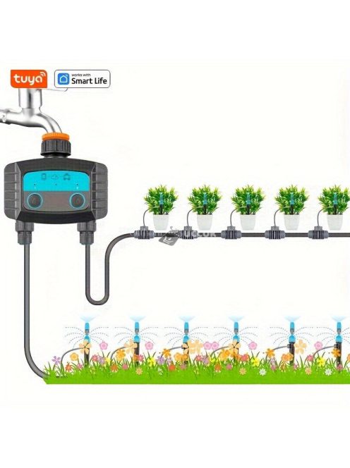 Smart Öntöző Időzítő Vezérlő, Vezeték Nélküli Kerti Öntözőrendszer, Alkalmazás Vezérléssel