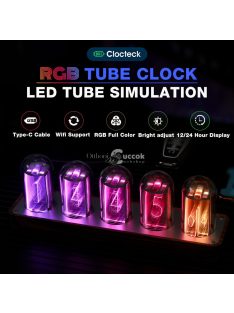 Digitális Asztali Óra, Wi-Fi Időkalibrálással