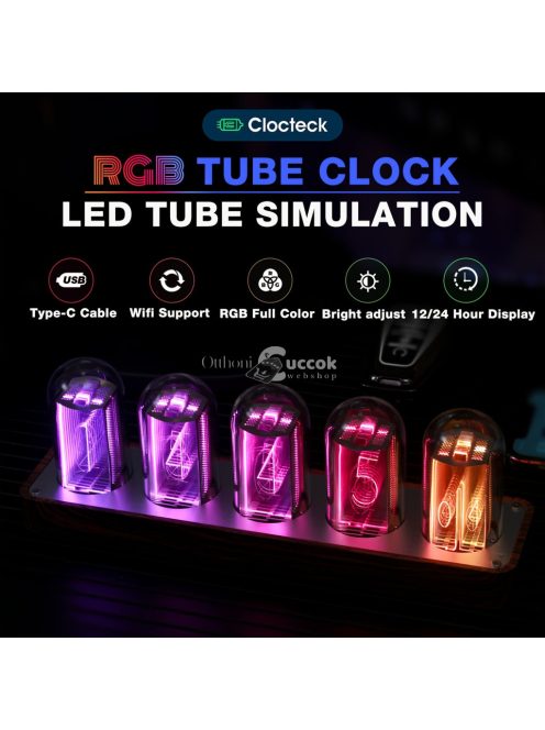 Digitális Asztali Óra, Wi-Fi Időkalibrálással