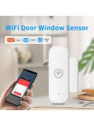 Intelligens Ajtóérzékelő 2.4G WiFi Biztonsági Riasztó Ajtókhoz