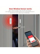 Intelligens Ajtóérzékelő 2.4G WiFi Biztonsági Riasztó Ajtókhoz
