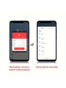 Intelligens Ajtóérzékelő 2.4G WiFi Biztonsági Riasztó Ajtókhoz
