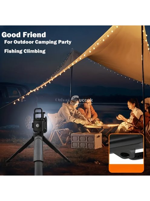 1 db újratölthető mini LED-es zseblámpa