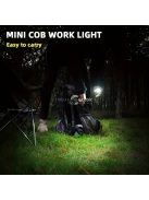 1 db újratölthető mini LED-es zseblámpa