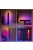 1 készlet Intelligens LED Fénysáv RGB megvilágítással