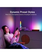 1 készlet Intelligens LED Fénysáv RGB megvilágítással