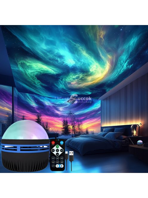 LED északi fény projektor lámpa