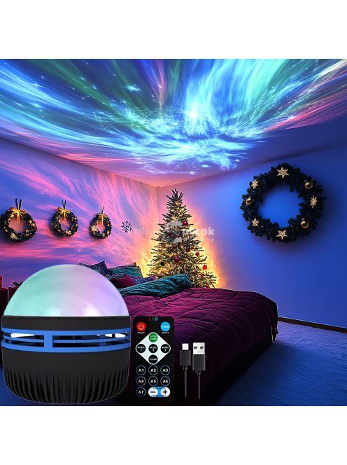 LED északi fény projektor lámpa