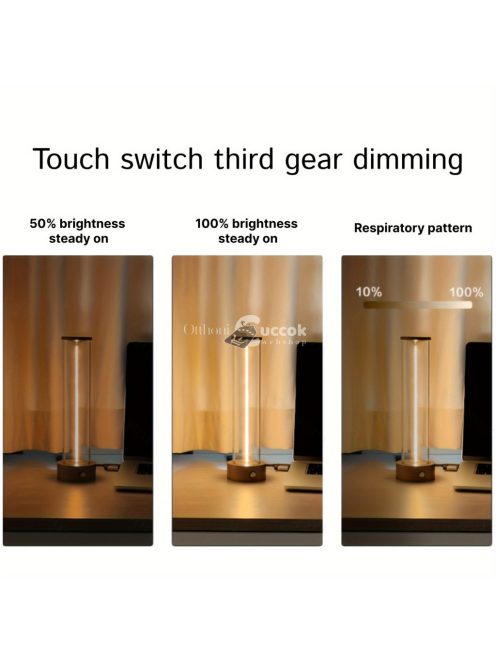 Modern Dimmelhető LED Mágneses Asztali Lámpa, Érintővezérléssel