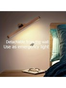 Fa LED éjszakai fény tükör előtöltő lámpa