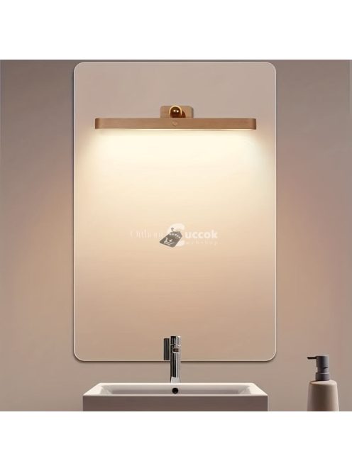 Fa LED éjszakai fény tükör előtöltő lámpa