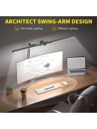 2 az 1-ben Ultra széles dupla fejű LED asztali lámpa