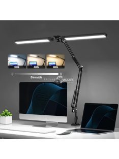 2 az 1-ben Ultra széles dupla fejű LED asztali lámpa