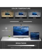 2 az 1-ben Ultra széles dupla fejű LED asztali lámpa