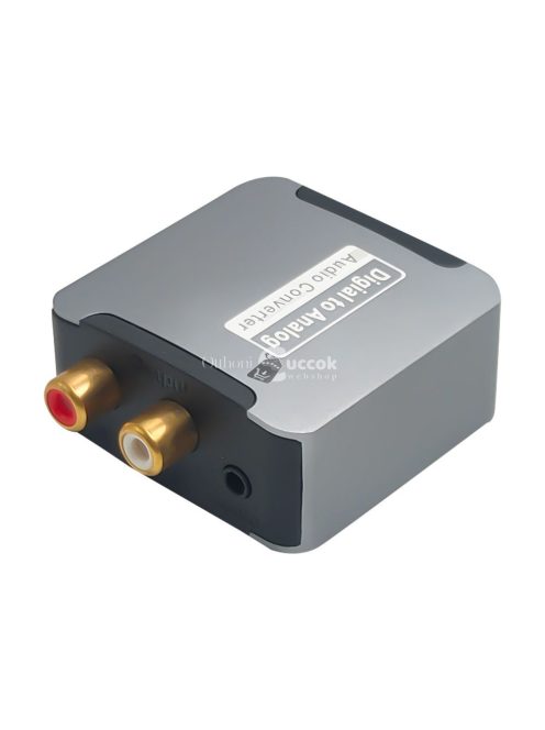 Optikai Rca audio konverterhez erősítő adapter