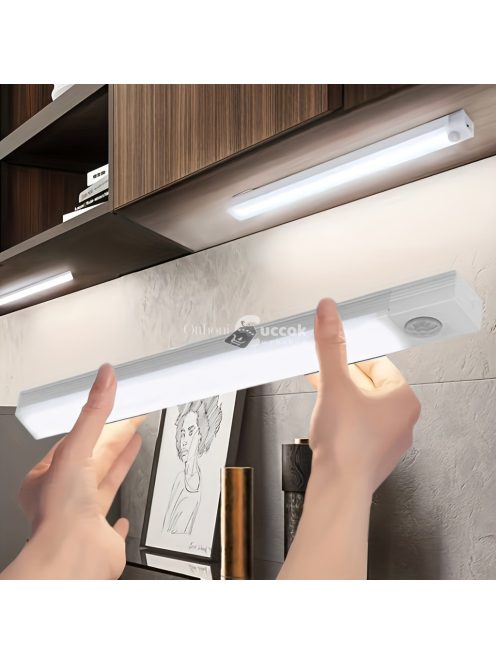 Újratölthető vezeték nélküli mozgásérzékelős LED fénycsík