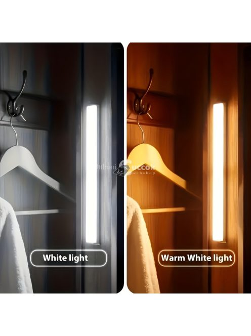 Újratölthető vezeték nélküli mozgásérzékelős LED fénycsík